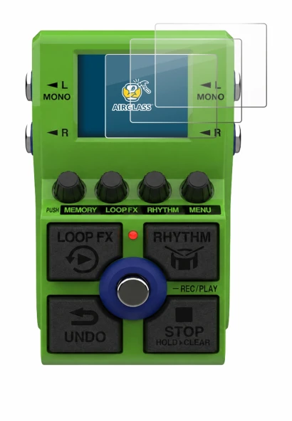 Image of the device Zoom MS-90LP Plus with a wide variety of screen protectors.