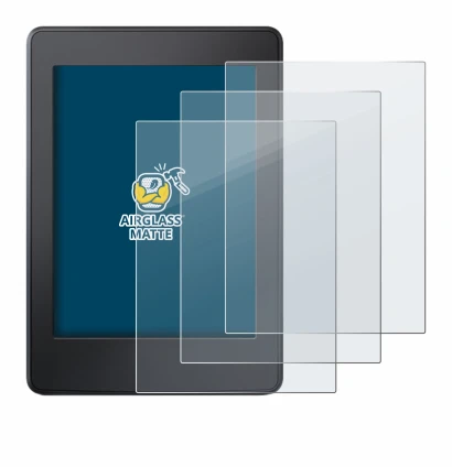 Image of the device Amazon Kindle Paperwhite 2015 (7th Gen.) with a wide variety of screen protectors.