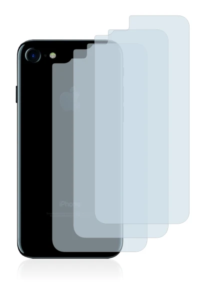 Image of the device Apple iPhone 7 Back (entire surface) with a wide variety of screen protectors.