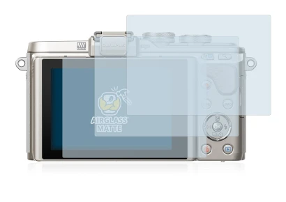 Image of the device Olympus PEN E-PL8 with a wide variety of screen protectors.