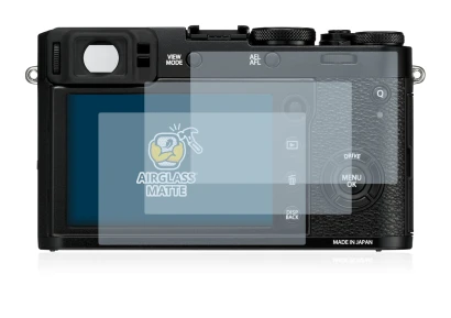 Image of the device Fujifilm X100F with a wide variety of screen protectors.