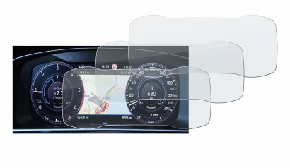 Image of the device Volkswagen Golf 7 Active Info Chockpit 12.3" with a wide variety of screen protectors.