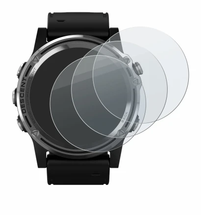 Image of the device Garmin Descent Mk1 with a wide variety of screen protectors.
