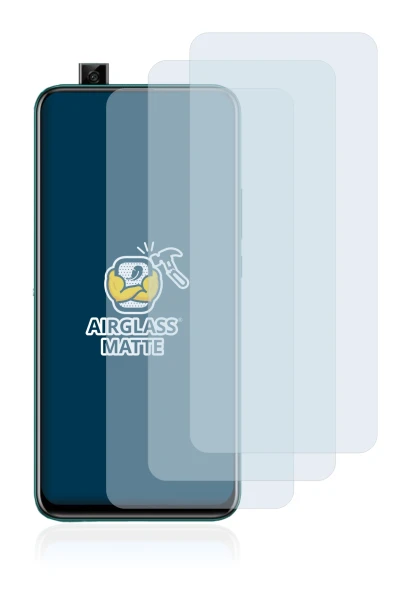 Image of the device Huawei P smart Z with a wide variety of screen protectors.