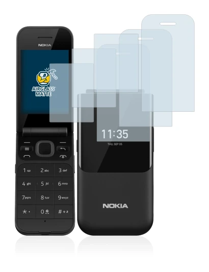 Image of the device Nokia 2720 Flip with a wide variety of screen protectors.