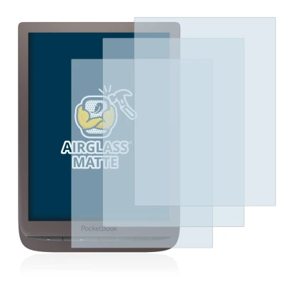 Image of the device PocketBook InkPad 3 Pro with a wide variety of screen protectors.