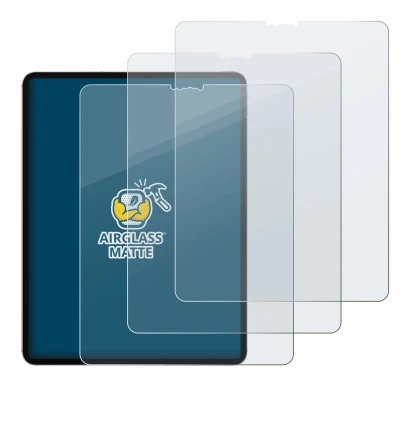 Image of the device Apple iPad 12.9" Pro 2020 (4th Gen.) with a wide variety of screen protectors.