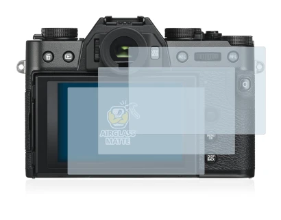 Image of the device Fujifilm X-T30 ll with a wide variety of screen protectors.