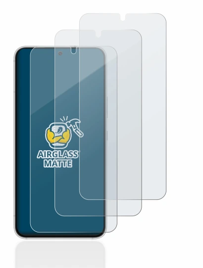 Image of the device Samsung Galaxy S22 5G with a wide variety of screen protectors.