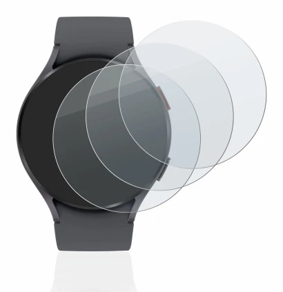 Image of the device Samsung Galaxy Watch 5 (44mm) with a wide variety of screen protectors.