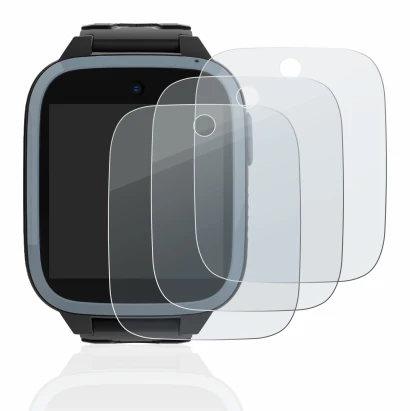 Image of the device Xplora XGO3 (1st Gen.) with a wide variety of screen protectors.