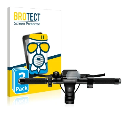 Front side of a product packaging with the brand logo BROTECT. Next to it is the device SoFlow SO4 Pro (2nd Gen.) shown with t