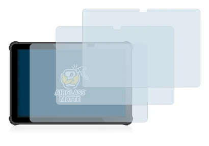 Image of the device Oukitel RT2 with a wide variety of screen protectors.