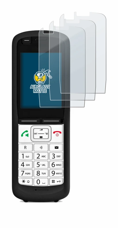 Image of the device Unify OpenScape DECT Phone R6 with a wide variety of screen protectors.