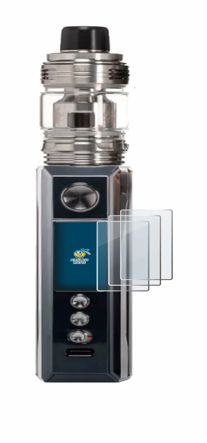 Image of the device Voopoo Drag M100S with a wide variety of screen protectors.