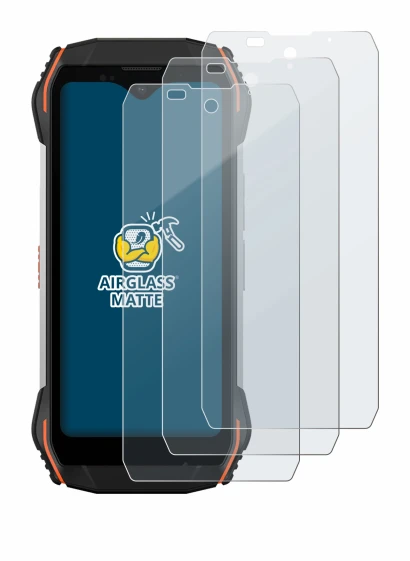 Image of the device Blackview N6000 with a wide variety of screen protectors.