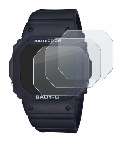 Image of the device Casio Baby-G BGD-565 with a wide variety of screen protectors.