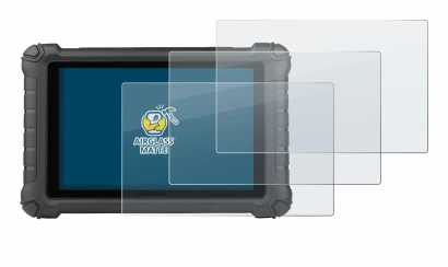 Image of the device Autel MX900c with a wide variety of screen protectors.