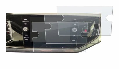 Image of the device Volkswagen Polo VI Ready 2 Discover 8" with a wide variety of screen protectors.