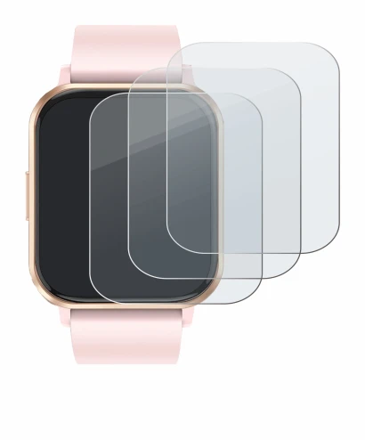 Image of the device walkbee Smartwatch 1.83" with a wide variety of screen protectors.