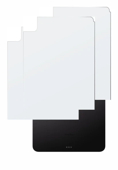 Image of the device Apple iPad Pro 11" 2024 (Back) with a wide variety of screen protectors.