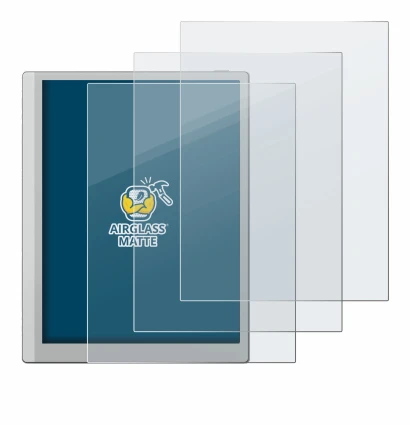 Image of the device Boox Go 10.3 with a wide variety of screen protectors.