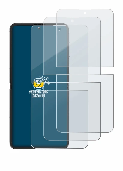 Image of the device Blackview Hero 10 (Front display) with a wide variety of screen protectors.