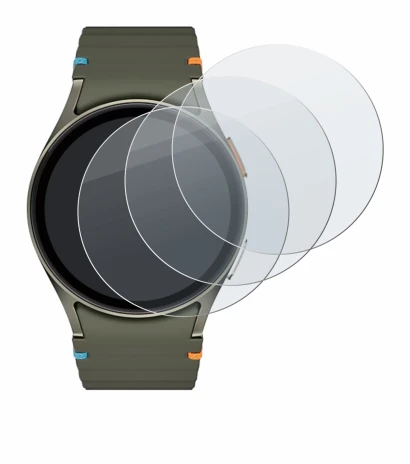 Image of the device Samsung Galaxy Watch 7 (40 mm) with a wide variety of screen protectors.