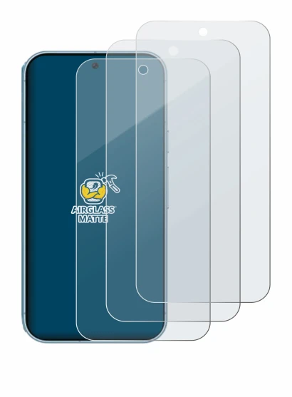 Image of the device Google Pixel 9 Pro XL with a wide variety of screen protectors.
