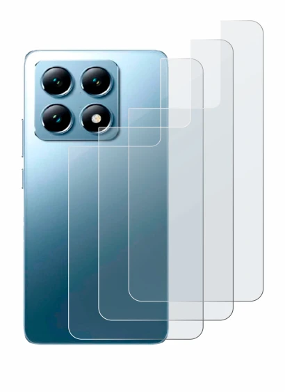 Image of the device Xiaomi 14T Pro (Back) with a wide variety of screen protectors.