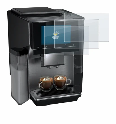 Image of the device Siemens EQ700 with a wide variety of screen protectors.