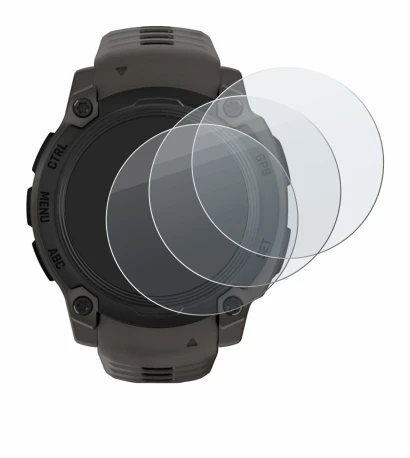 Image of the device Garmin Instinct E (40 mm) with a wide variety of screen protectors.