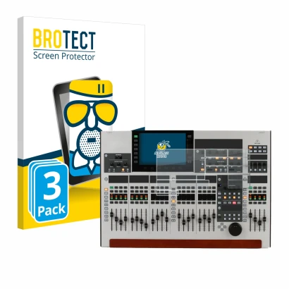 Front side of a product packaging with the brand logo BROTECT. Next to it is the device Behringer Wing (Set consisting of 11 f