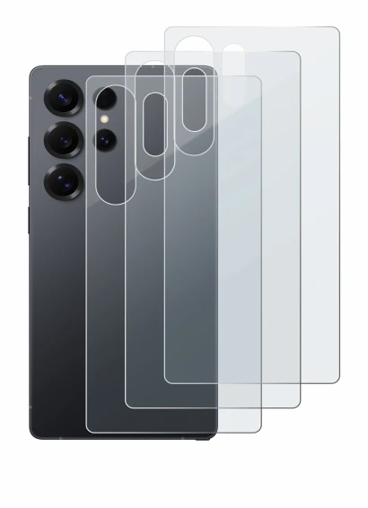 Image of the device Samsung Galaxy S25 Ultra (Back) with a wide variety of screen protectors.