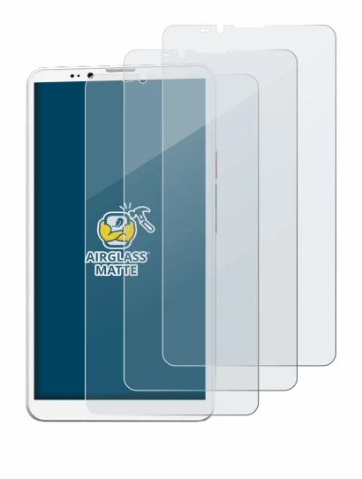 Image of the device Bigme Hibreak Pro with a wide variety of screen protectors.