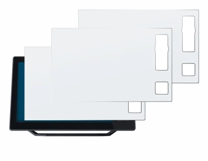 Image of the device Humminbird Xplore 12 with a wide variety of screen protectors.