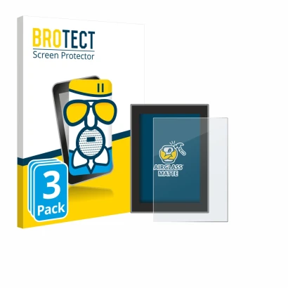 Front side of a product packaging with the brand logo BROTECT. Next to it is the device Volvo XC60 (2018–2024) shown with the 