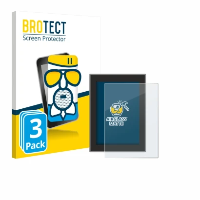 Front side of a product packaging with the brand logo BROTECT. Next to it is the device Volvo XC90 (2018–2024) shown with the 