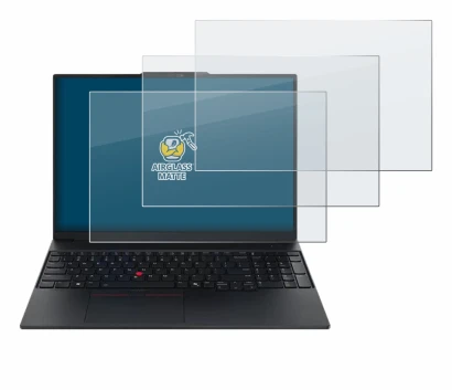 Image of the device Lenovo ThinkPad E16 Gen 3 with a wide variety of screen protectors.