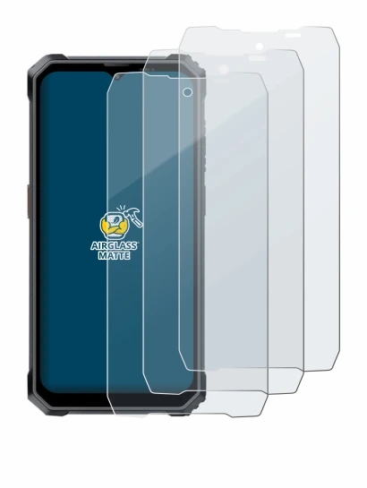 Image of the device Blackview BL7000 with a wide variety of screen protectors.