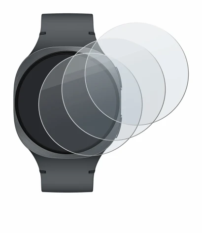 Image of the device Samsung Galaxy Watch 8 (40 mm) with a wide variety of screen protectors.