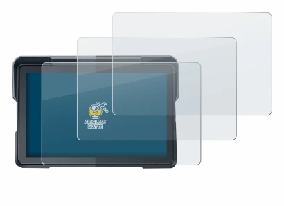 Image of the device Lamtto RC19 7" with a wide variety of screen protectors.