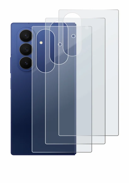 Image of the device Samsung Galaxy Z Fold 7 (Back) with a wide variety of screen protectors.