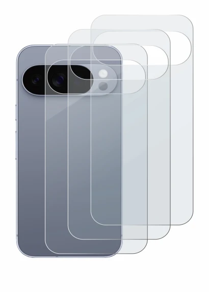 Image of the device Google Pixel 10 Pro (Back) with a wide variety of screen protectors.