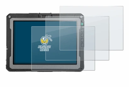 Image of the device Getac ZX10 G2 with a wide variety of screen protectors.