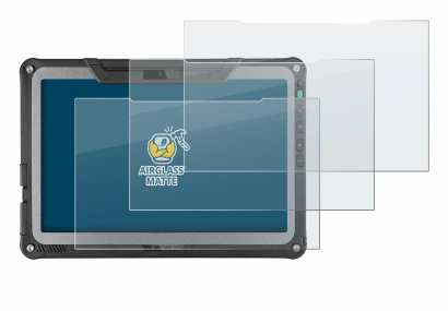 Image of the device Getac F110 G7 with a wide variety of screen protectors.