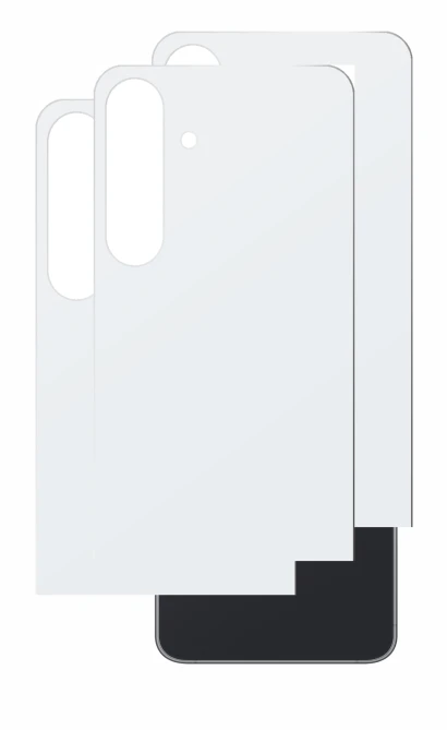 Image of the device Samsung Galaxy S25 FE (Back) with a wide variety of screen protectors.