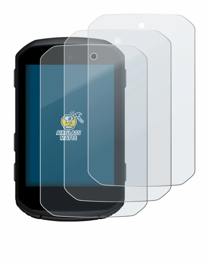 Image of the device Garmin Edge 850 with a wide variety of screen protectors.