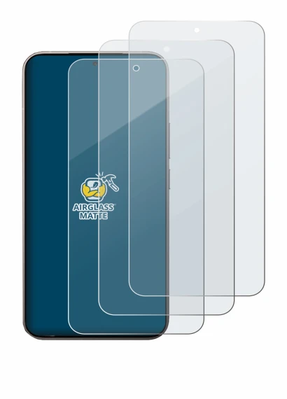 Image of the device Xiaomi 15T Pro with a wide variety of screen protectors.