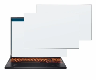 Image of the device Acer Nitro V 16 with a wide variety of screen protectors.